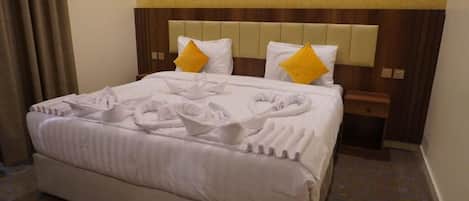In-room safe, blackout curtains, soundproofing, iron/ironing board