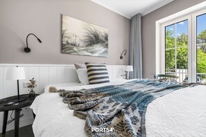 2 bedrooms, free WiFi, bed sheets - The View A1 Küstenglück - Terrace, garden furniture, shared Sauna, parking space (Dagebüll)