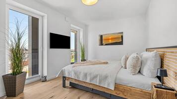 1 habitación, tabla de planchar con plancha, wifi gratis y ropa de cama