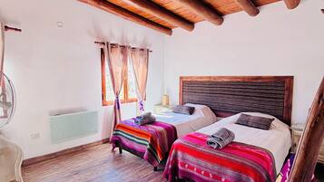 2 sovrum, värdeförvaringsskåp på rummet och strykjärn/strykbräda