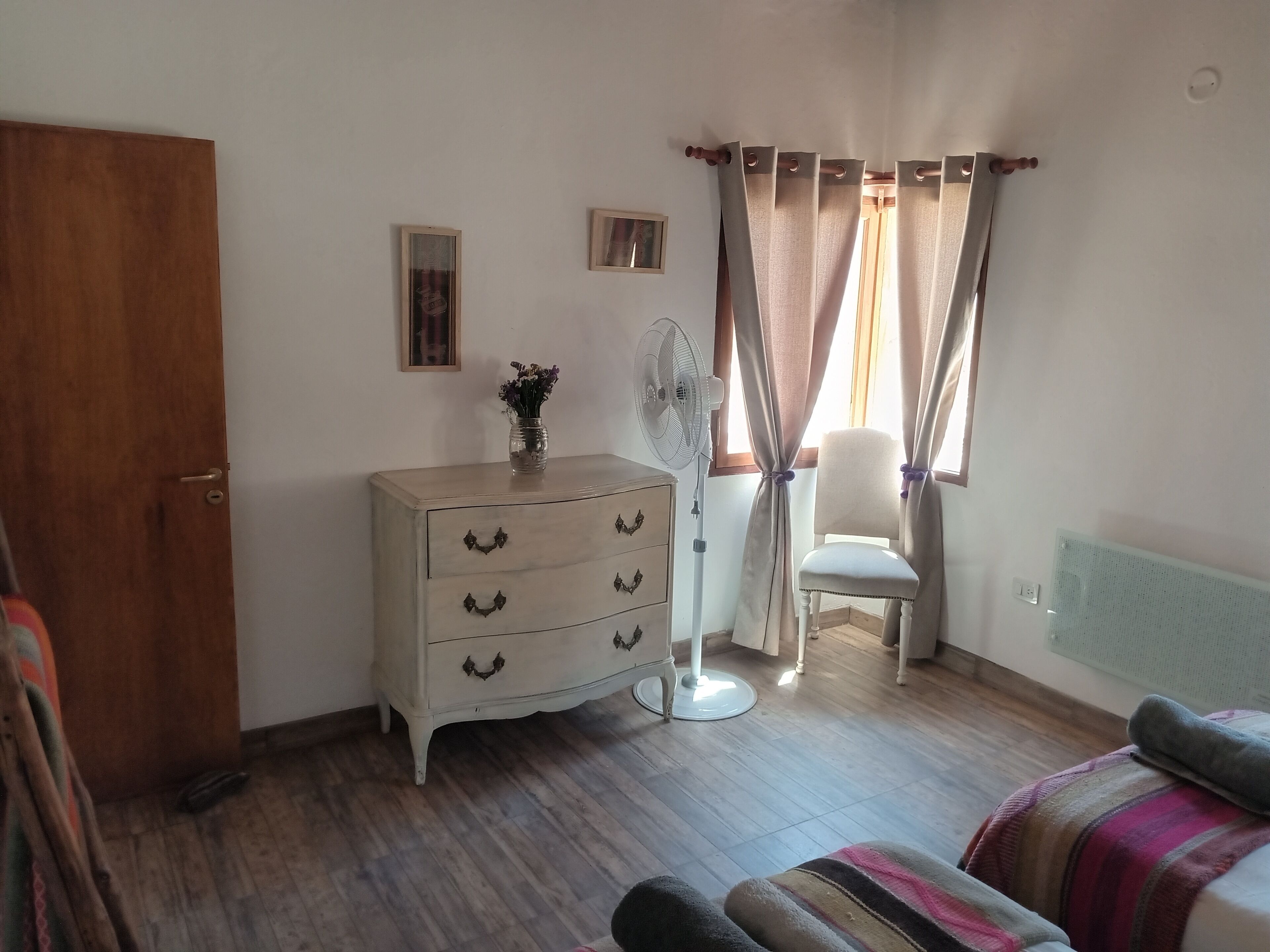 2 bedrooms, in-room safe, iron/ironing board, travel cot