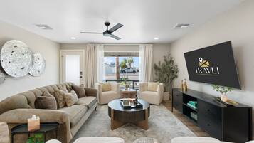 Casa | 4 habitaciones, escritorio y internet