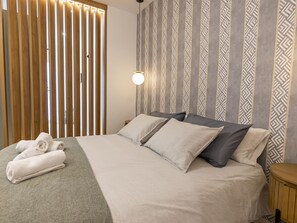 1 bedroom, free WiFi - Modern romantic apartment in Malaga for couple with baby (Málaga)