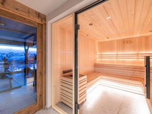 Sauna - Luxury apartment, Alpe d'Huez center (Huez)