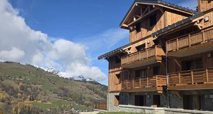 Appartement T2 neuf à Valmorel avec parking - 6 pers.