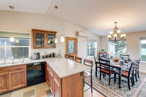 House (3 Bedrooms) | Interior - Private Beach, Deck & Grill! Siuslaw River Getaway (Florence)