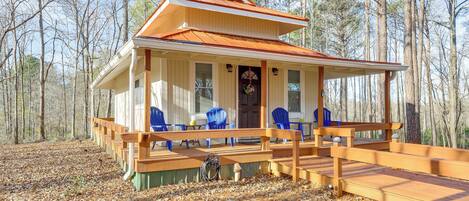 Fachada de la propiedad