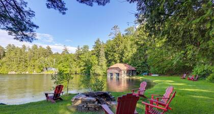 Expansive Eagle Lake Escape w/ Boathouse + Beach
