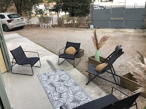 Terrace/patio - Maison Maremata, ideal for families in search of peace and nature (Vidauban)