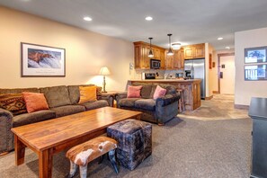 Apartment, 2 Schlafzimmer | Wohnbereich