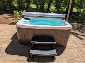 Bathtub spa outdoor