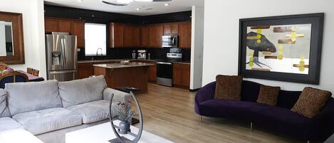 Smart TV, video games, books, video library