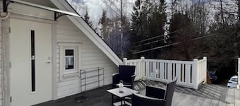 A beautiful home in nature near a lake- just 10 min from citycenter and airport-