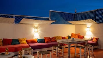 Se sirven desayunos y cenas, cocina marroquí