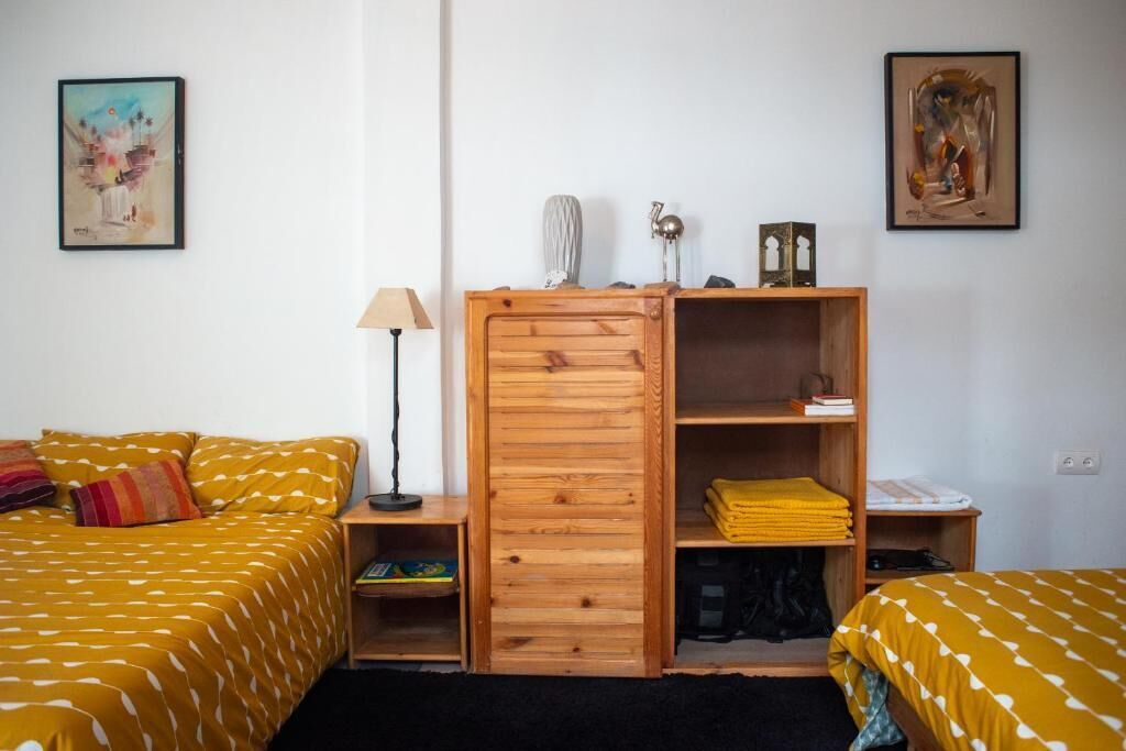 Family Quadruple Room, Terrace, Beachside | Individually decorated, laptop workspace, blackout curtains