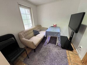 Maison, 2 chambres, accessible aux personnes à mobilité réduite | Salle de séjour
