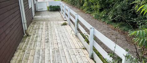 Maison, 2 chambres, accessible aux personnes Ă mobilitĂ© rĂ©duite | Enceinte de lâhĂ©bergement