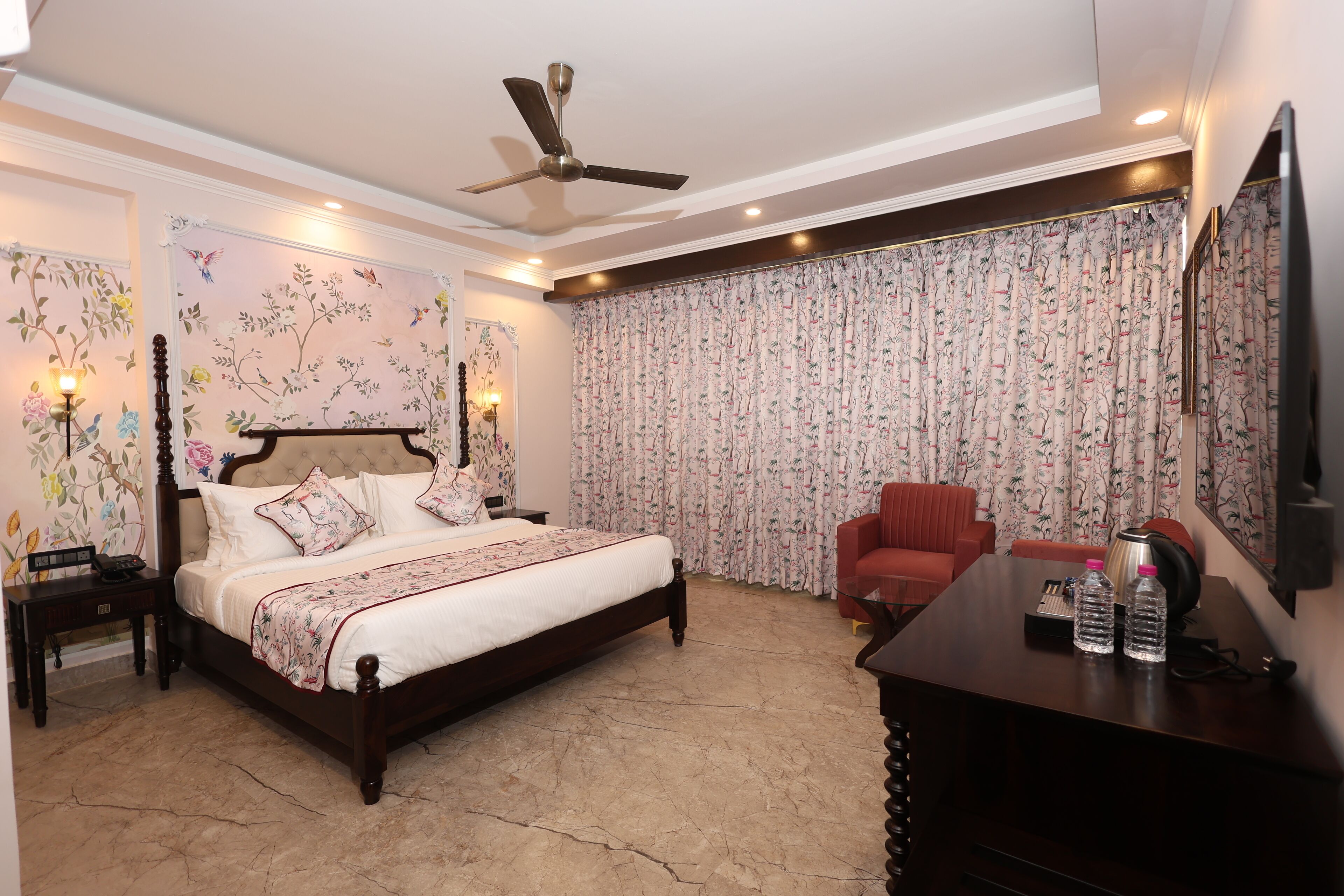 Premium Double Room | Individually furnished, desk, laptop workspace, free WiFi