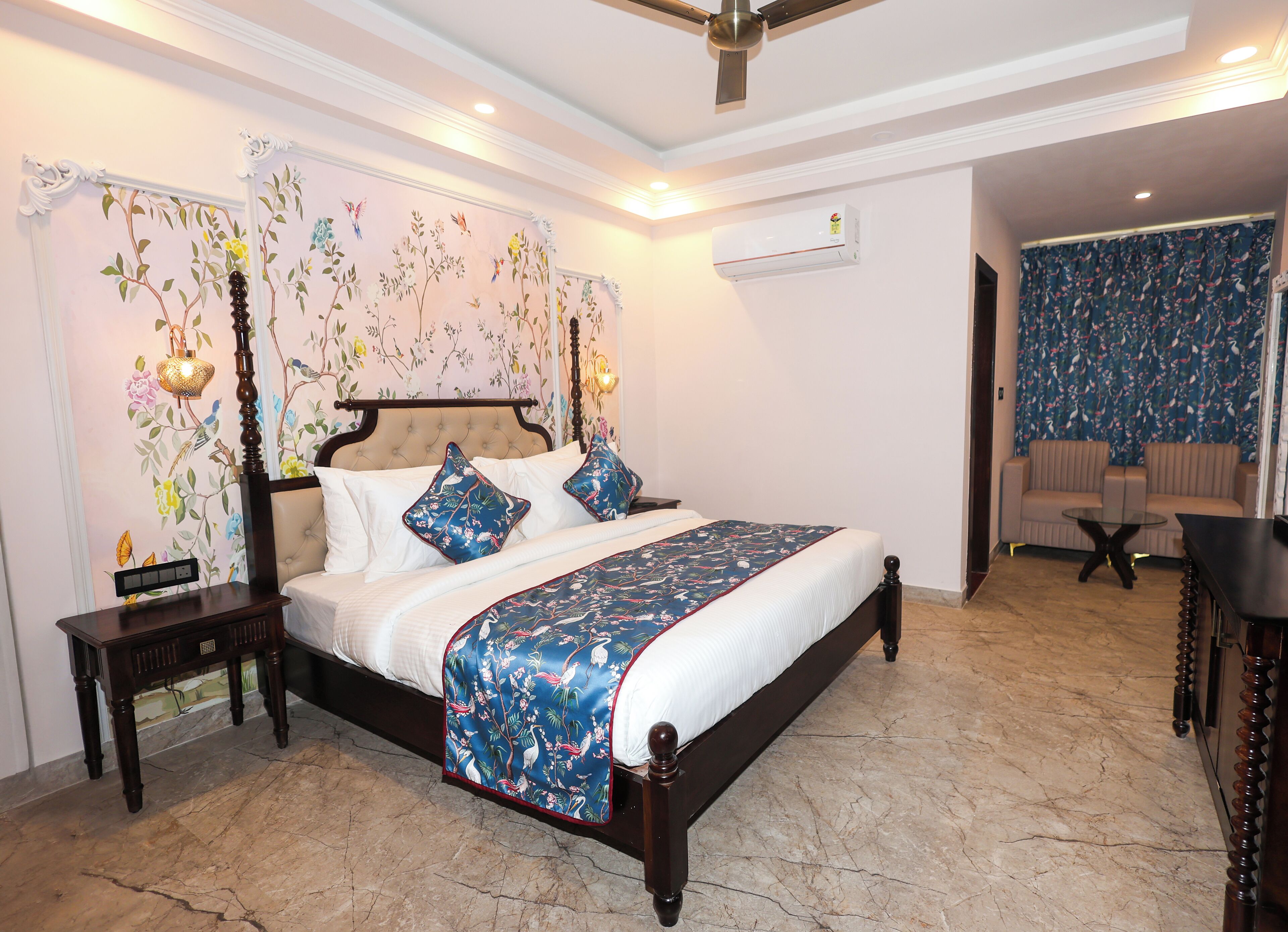 Deluxe Double Room | Individually furnished, desk, laptop workspace, free WiFi