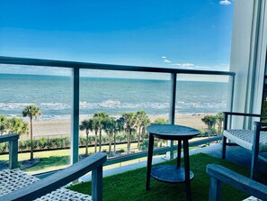 Condo, Multiple Beds, Balcony (Diamond Beach Resort) | Outdoor dining - Diamond Beach Resort-escape #516 (Galveston)