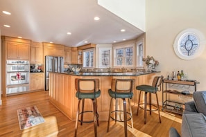 House, Multiple Beds, Kitchen, Garden View (Town & Tide) | Interior - Town & Tide Home for 8 (Kennebunkport)