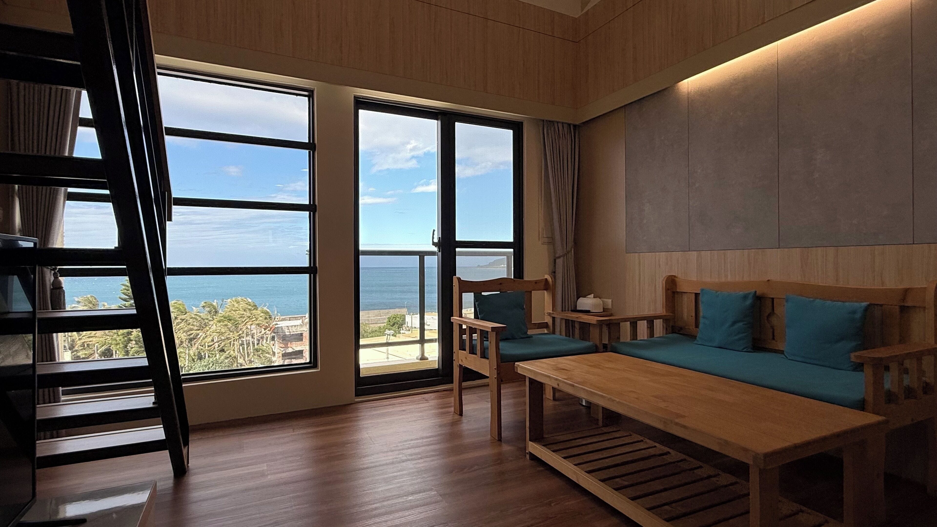 豪華開放式套房, 海景 | 住宿內部