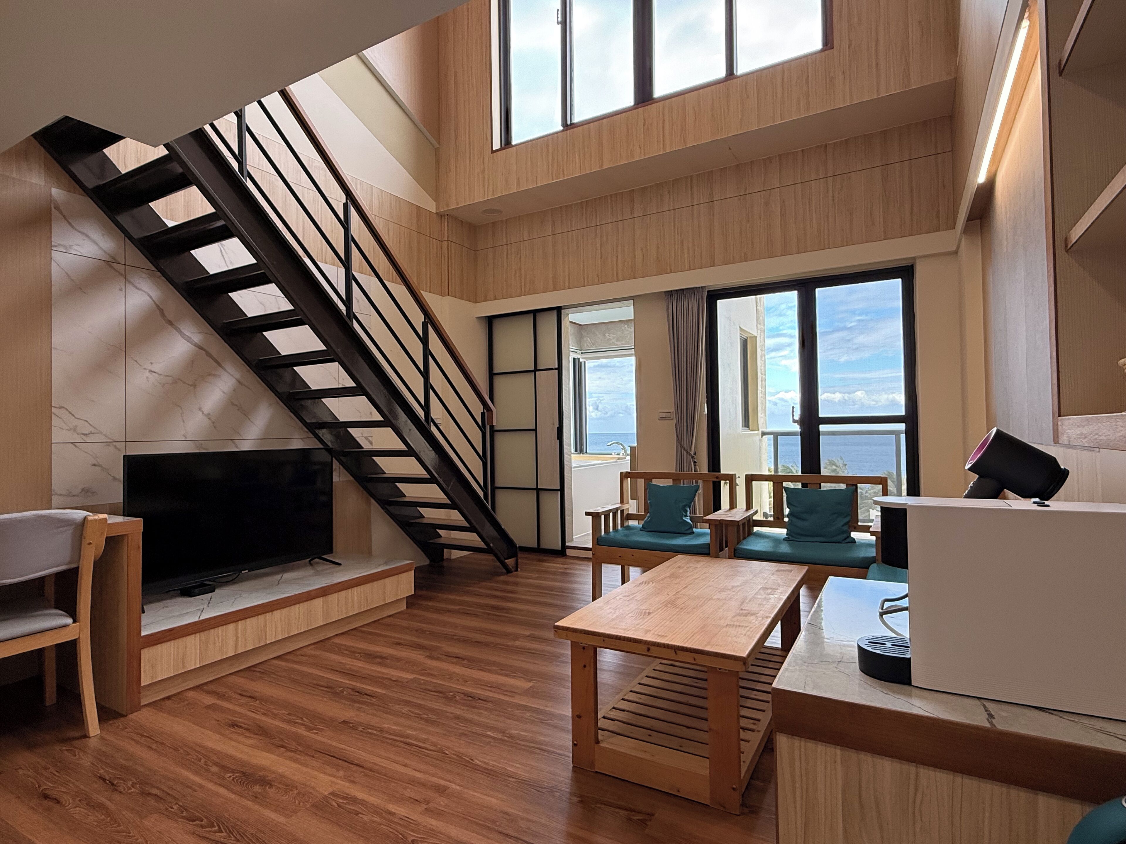 Luxury-Studiosuite, Meerblick | Innenbereich