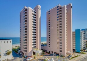 Exterior - Palms Resort #1704: 2 BR, 2.5 BA Condominium in Myrtle Beach, Sleeps 6 (Myrtle Beach)