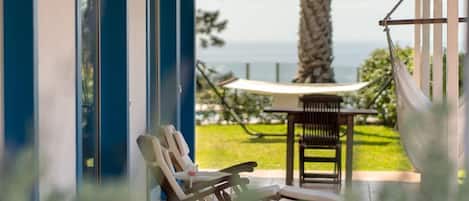 Deluxe-Haus, Meerblick | Terrasse/Patio