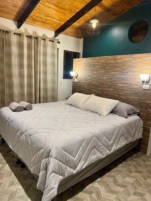 2 dormitorios, tabla de planchar con plancha, wifi y ropa de cama