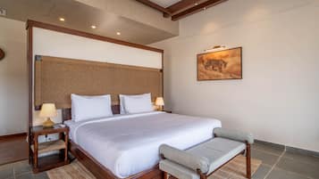 Premium bedding, memory-foam beds, free minibar items, in-room safe