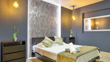 Leilighet | Safe på rommet, strykejern/-brett og wi-fi (inkludert)