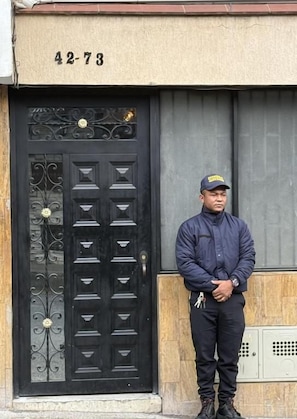 Exterior detail - 5BR by Lleras Park w Arcade & Foosball (Medellin)