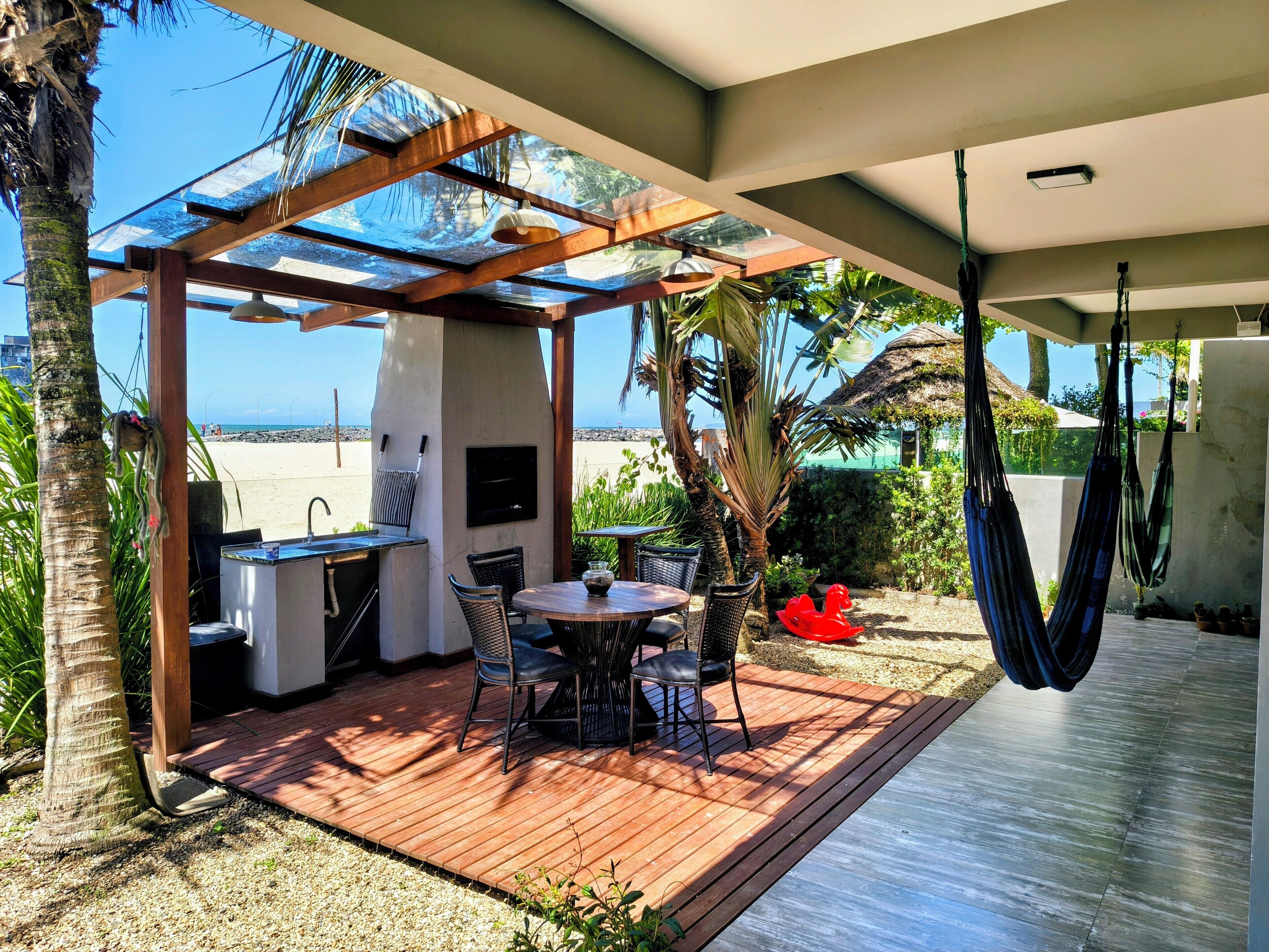 Opções para refeição ao ar livre