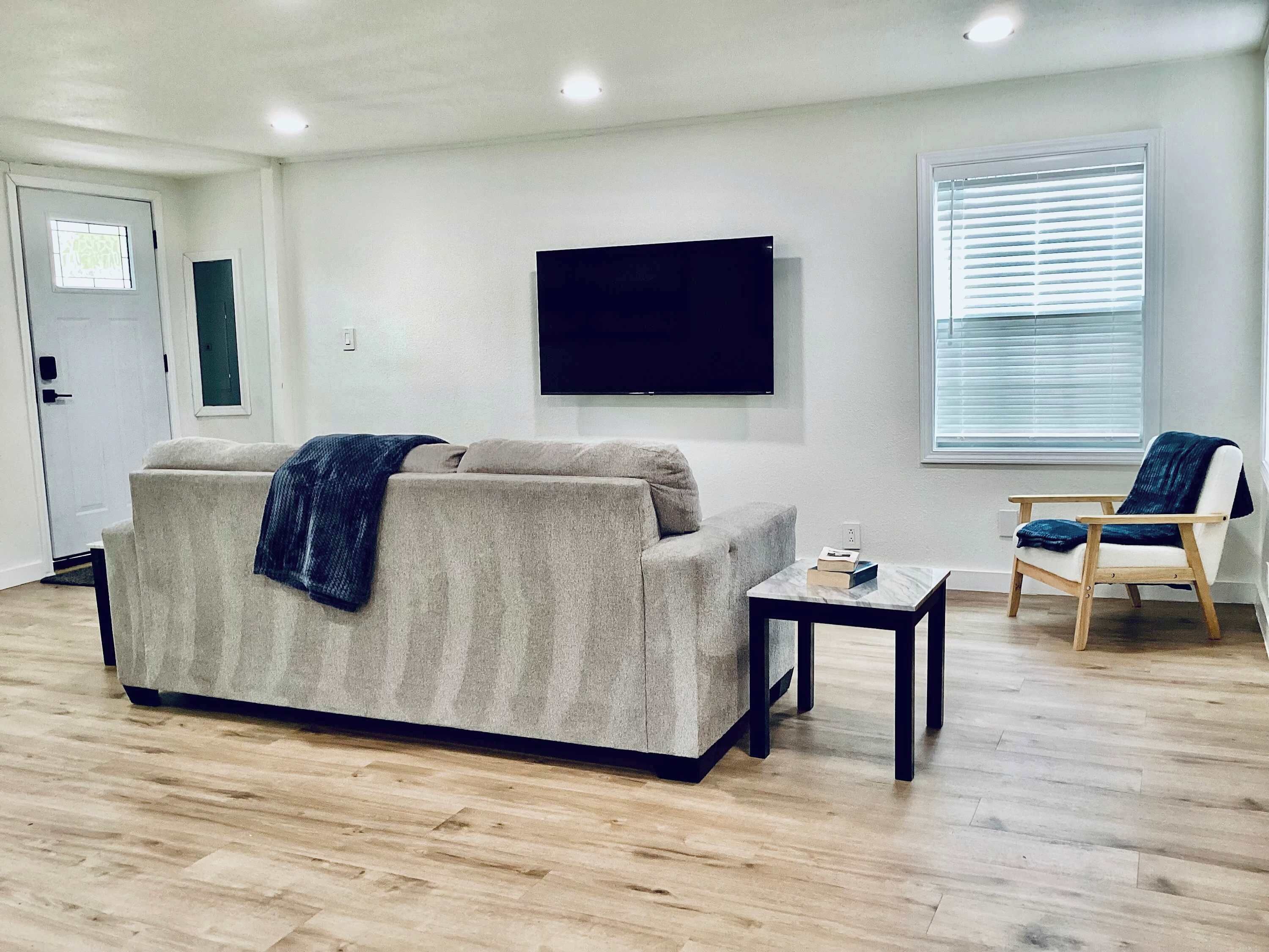 Apartamento, várias camas, varanda, vista para o jardim (Boardwalk Bungalow 1) | Área de estar