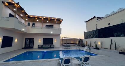 Tranquil 3-bedroom chalet with AC in beautiful Wadi Rum