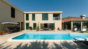 Luxury Villa, Balcony, Courtyard View | Pool | 10 outdoor pools