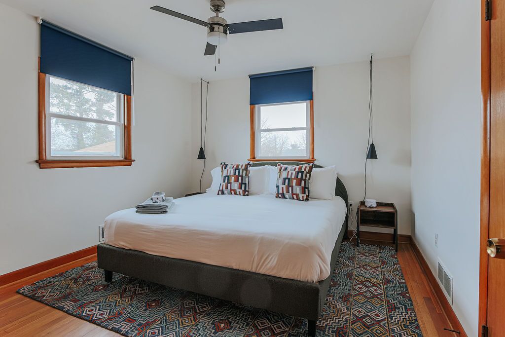 2 chambres, fer et planche à repasser, Wi-Fi gratuit