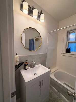 Hair dryer, towels, soap, toilet paper - 2-queen bed 1 bath entire house in the center of Champaign/minutes from UIUC (Champaign)