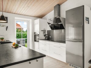 Fridge, microwave, dishwasher, cookware/dishes/utensils - "Marjatta" - 3.2km from the sea by Interhome (Blåvand)