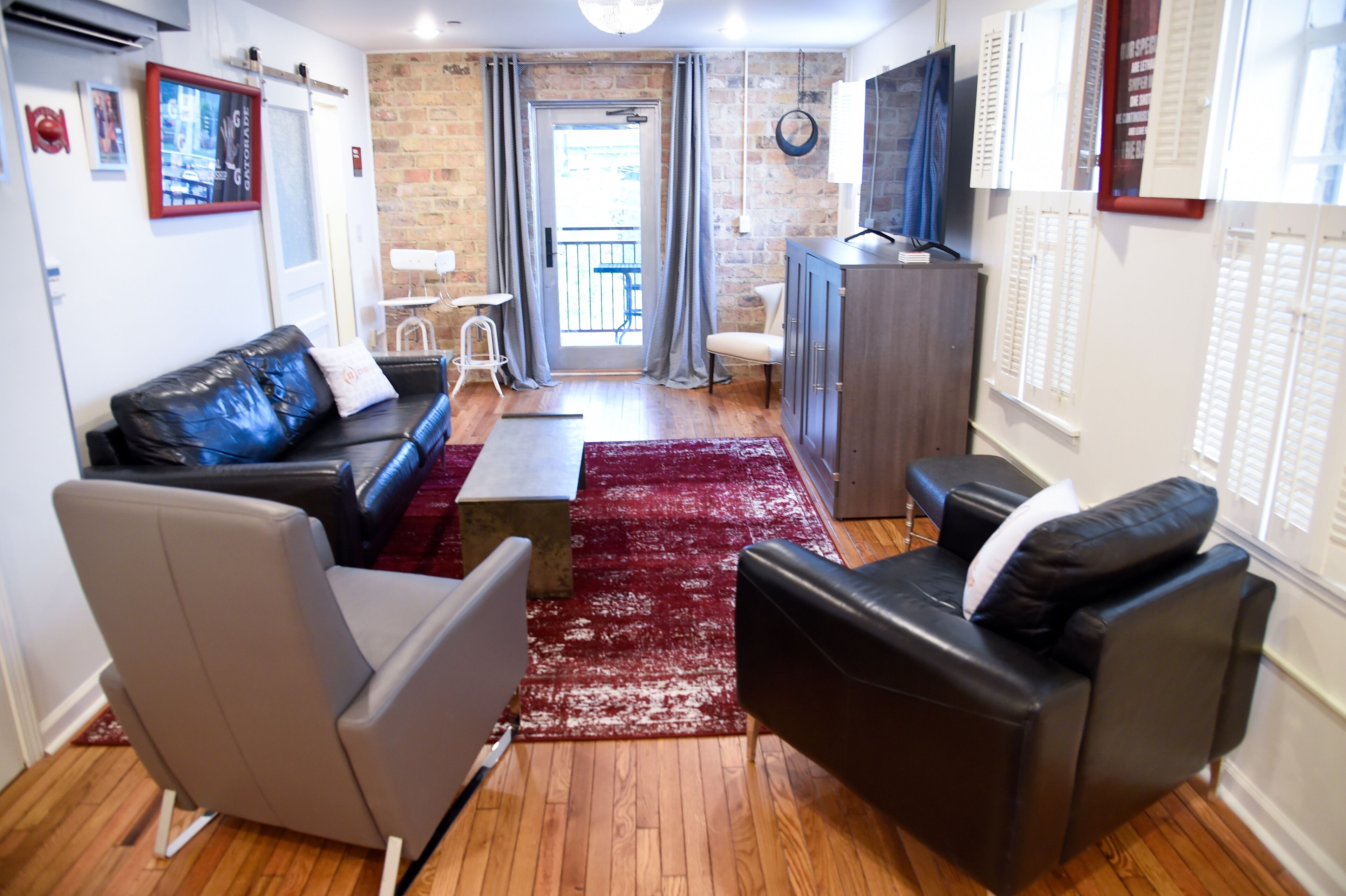 Suite de lujo, vistas a la ciudad | Zona de estar