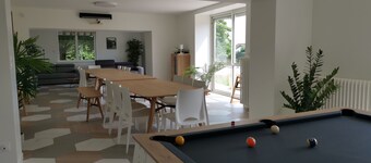 Large vacation home with 6 bedrooms