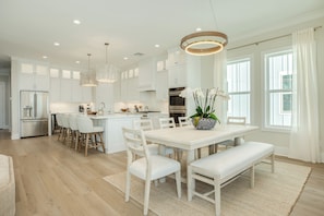 Dining - Beautiful Second Row Beachside Home - Steps from Sand & Surf (Galveston)