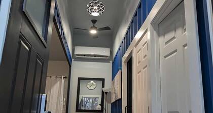 Blue Tin Inn - Charming 1-bedroom Shipping Container Home in French Lick