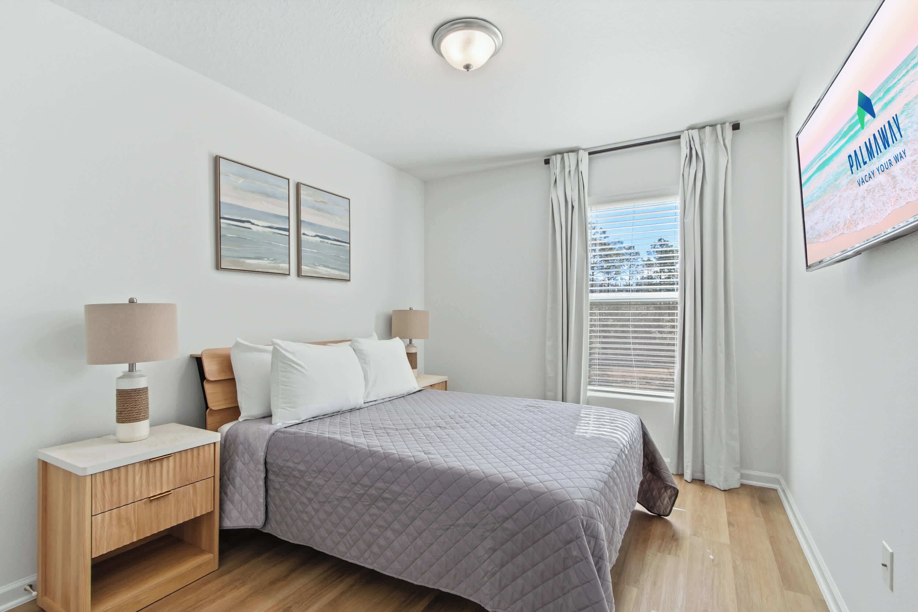 3 bedrooms, iron/ironing board, WiFi, bed sheets