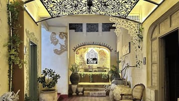 Sala de estar en el lobby