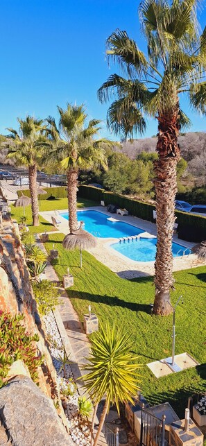 Pool - Holiday appartment, Las Ramblas Golf, balcony, solarium with pool and golf views (Orihuela)