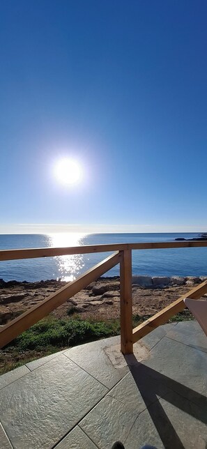 Beach nearby, sun-loungers - Holiday appartment, Las Ramblas Golf, balcony, solarium with pool and golf views (Orihuela)