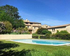 Pool - Riboleys - Mas provençal avec piscine privée (Forcalquier)