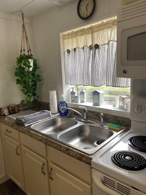 Microwave, oven, stovetop